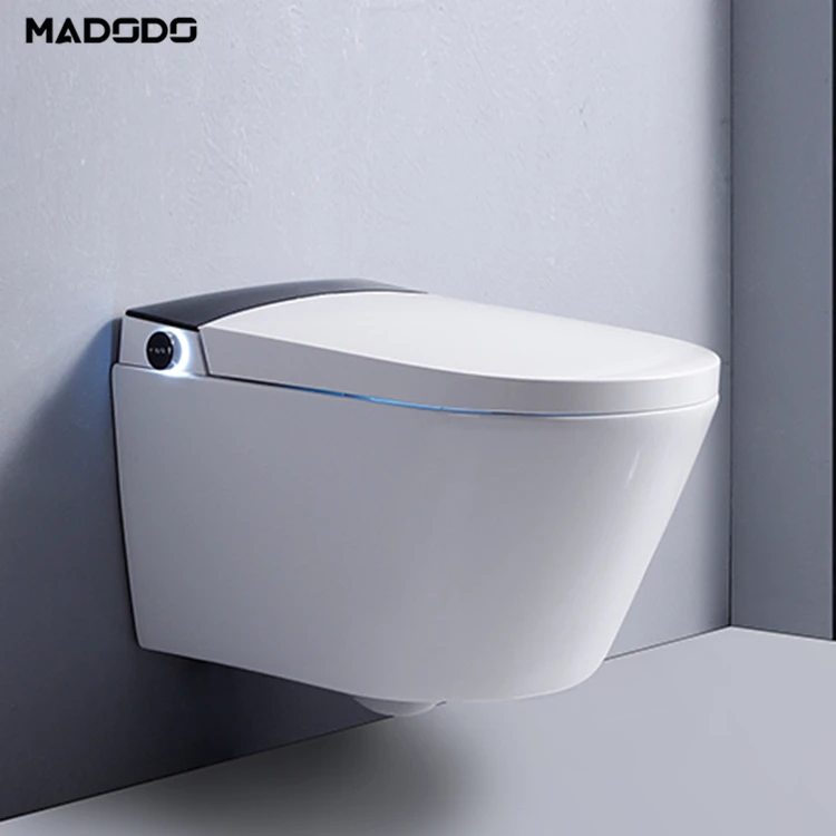 Watermark Bathroom Sanitary Ware Electric Smart Wc Intelligent Wall Hung Toilet Automatic Sensor Smart Toilet Bidet For Home