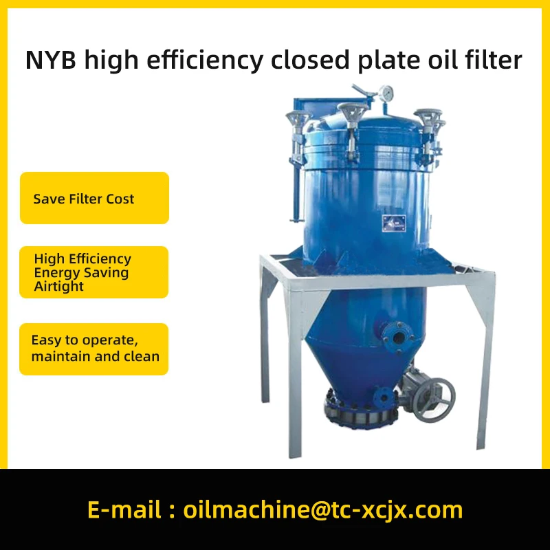 NYB15 New Style Filter Press Easy To Clean Sludge Oil Filter Press Oil Small Filter Press Oil Machine