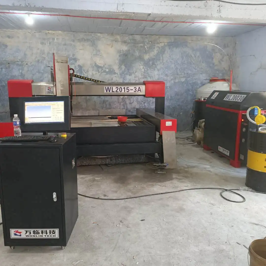 New design multifunction water jet cutter for metal/stone/glass/rubber/foam price cnc 3d 5 axis waterjet cutting machine