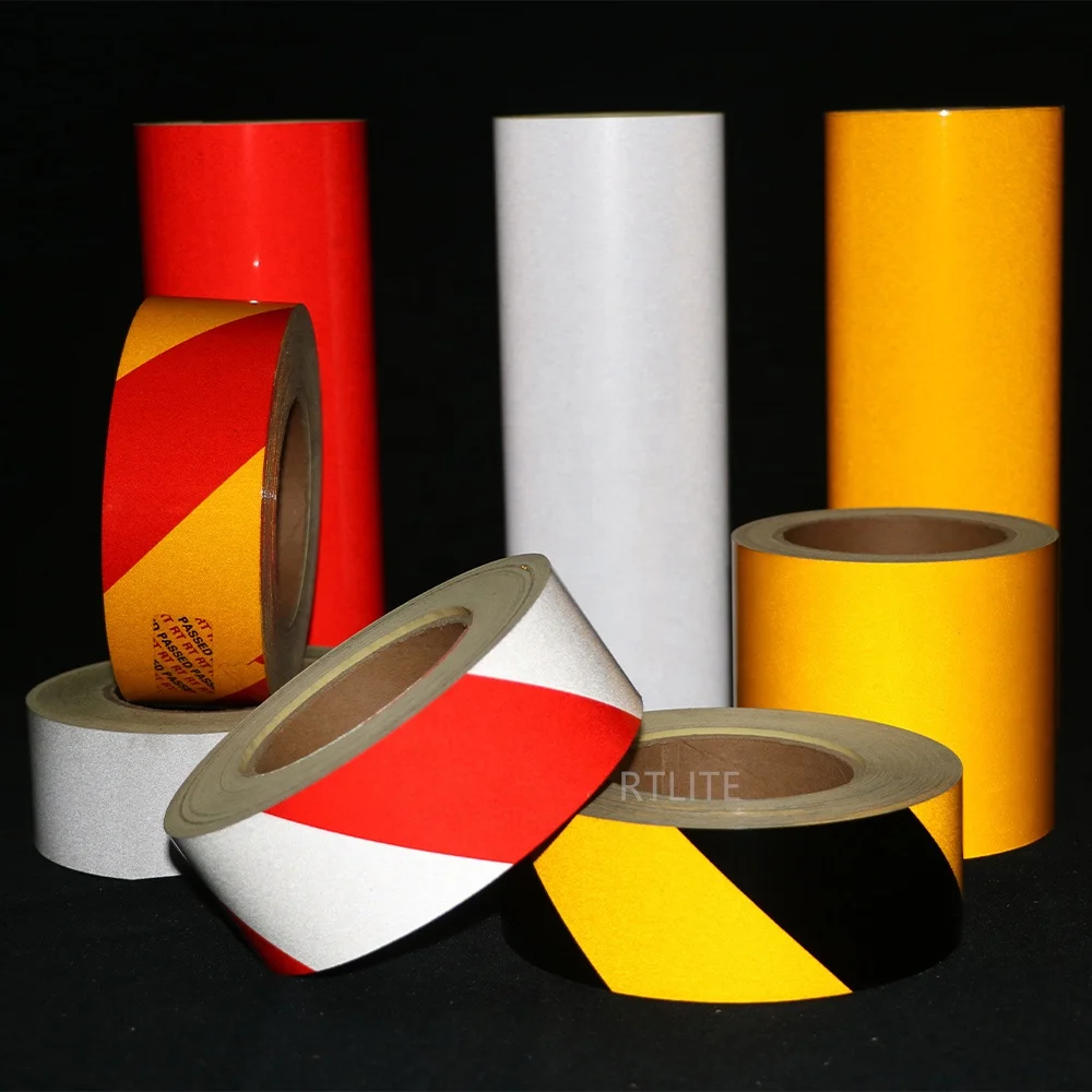 3300 Commercial Grade Reflective Vinyl PVC Solvent Printing Advertisement Reflective Film