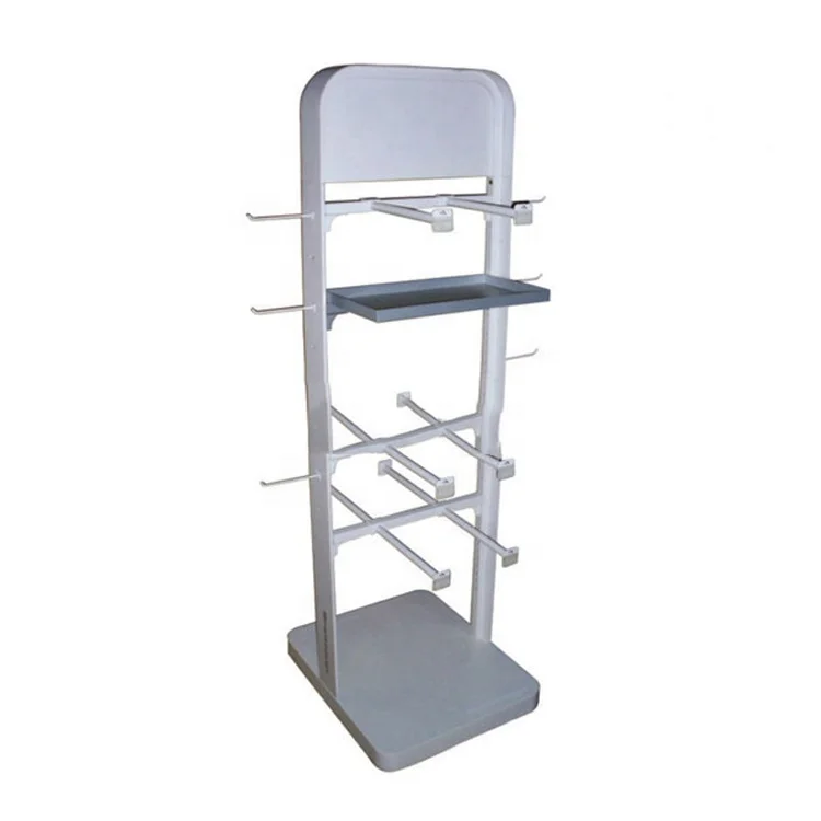 custom luxury shop floor metal hanging hand bag display rack  retail shop bag  display stand