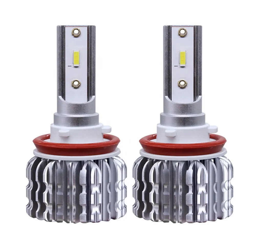 QIDEWIN Автомобильные светодиодные фары h4 h1 h7 h11 фары дальнего и ближнего света k1 светодиодные фары csp h13 5202 12 В canbus Противотуманные фары для вождения