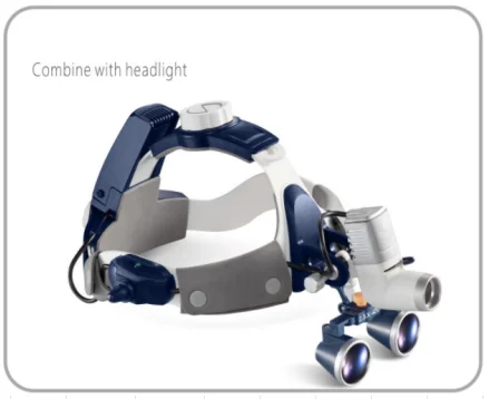 Chenwei Surgery Loupes 2.5X 3.5X Surgical Headlights Binocular Dentistry Headlamp Magnifier Head mounted Loupes
