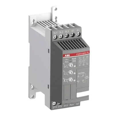 ABB PSR3/PSR6/PSR9/PSR12/PSR16/PSR25/PSR30/PSR37/PSR45/PSR60/PSR72/PSR85/PSR105-600-70 400V AC100-240V Soft starter