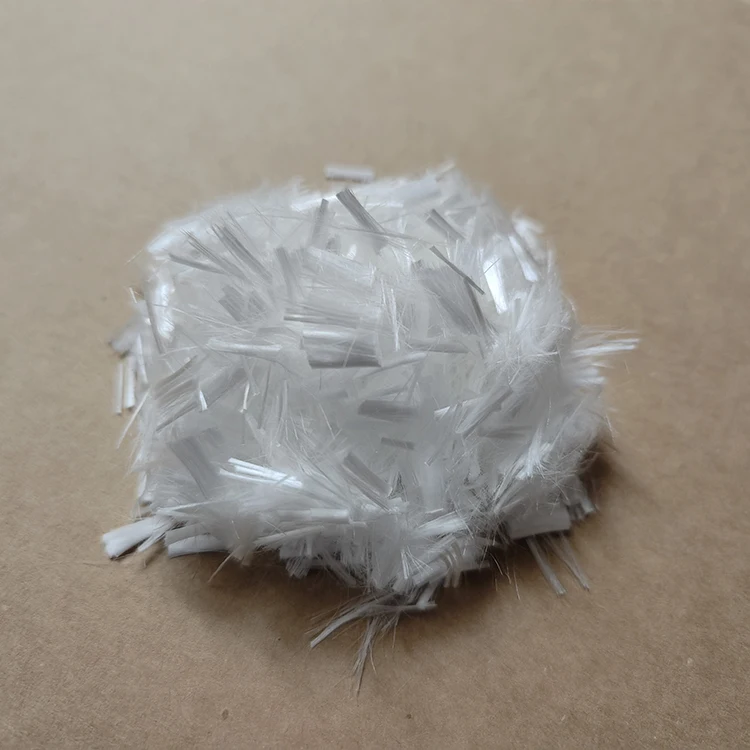 Natural Color Pp Monofilament Fibers 100% Polypropylene Fiber Concrete Reinforcement Pp Fibers 12mm