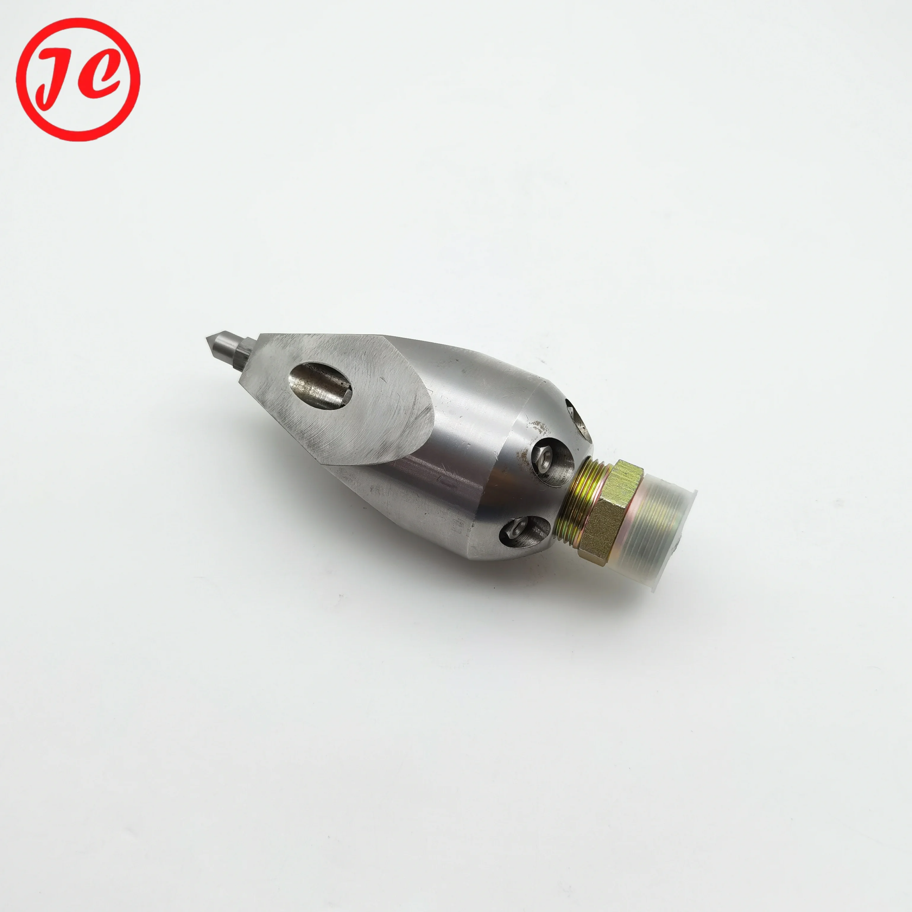 Cleaning and dredging nozzle Pagoda mine sewer rat head rotary dirt cleaning high-pressure nozzle nozzle