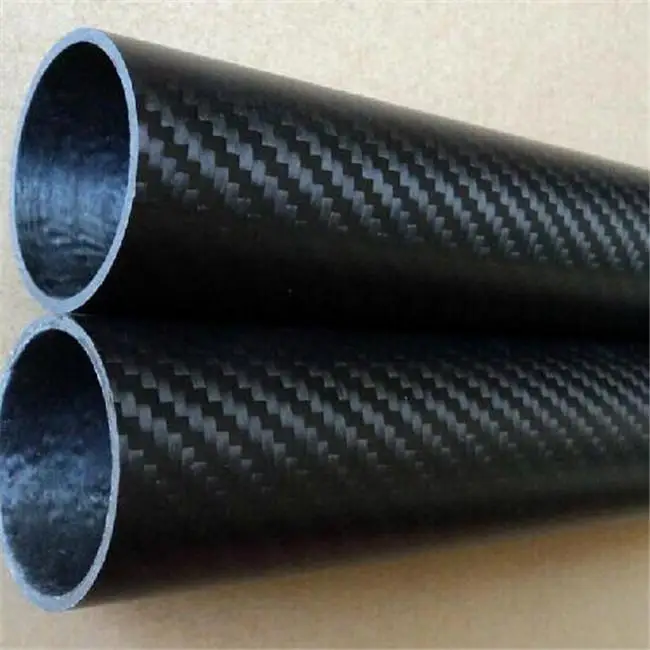 Professional engine intake carbon fiber tube manufacturer moto exhaust pipe various size intake tube