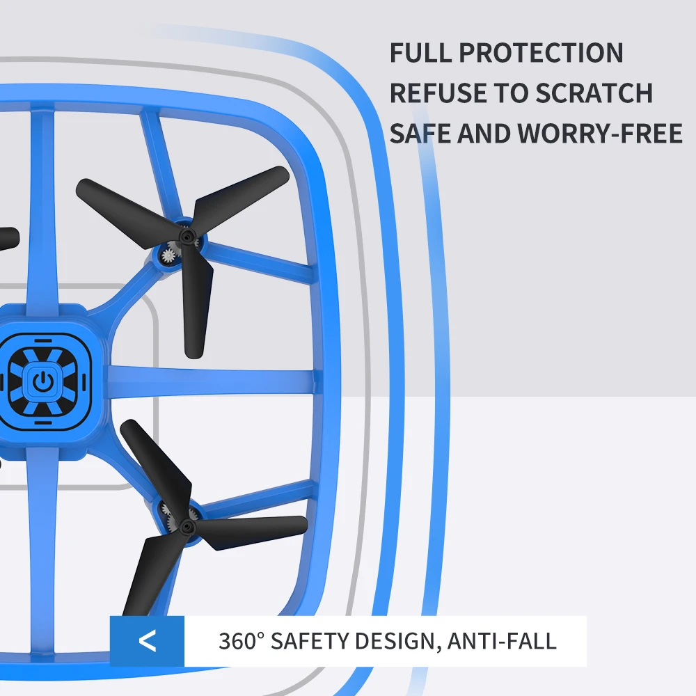 2022  Remote Control Foldable Mini Drone Toy Intelligent Radar Obstacle Drone Small Drone