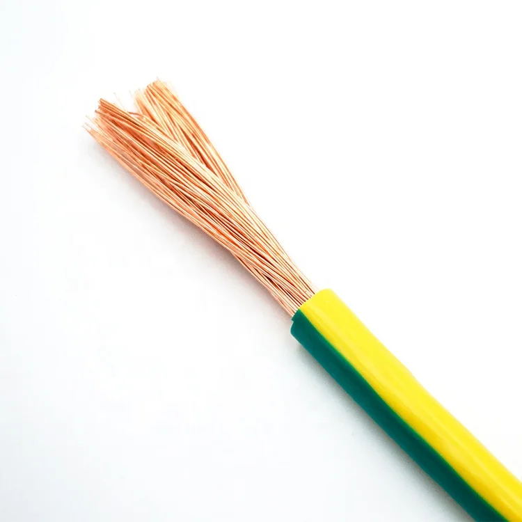 2.5 mm single solid Bare  Copper Core Electrical Wire Cable with  PVC Insulation H07V-U