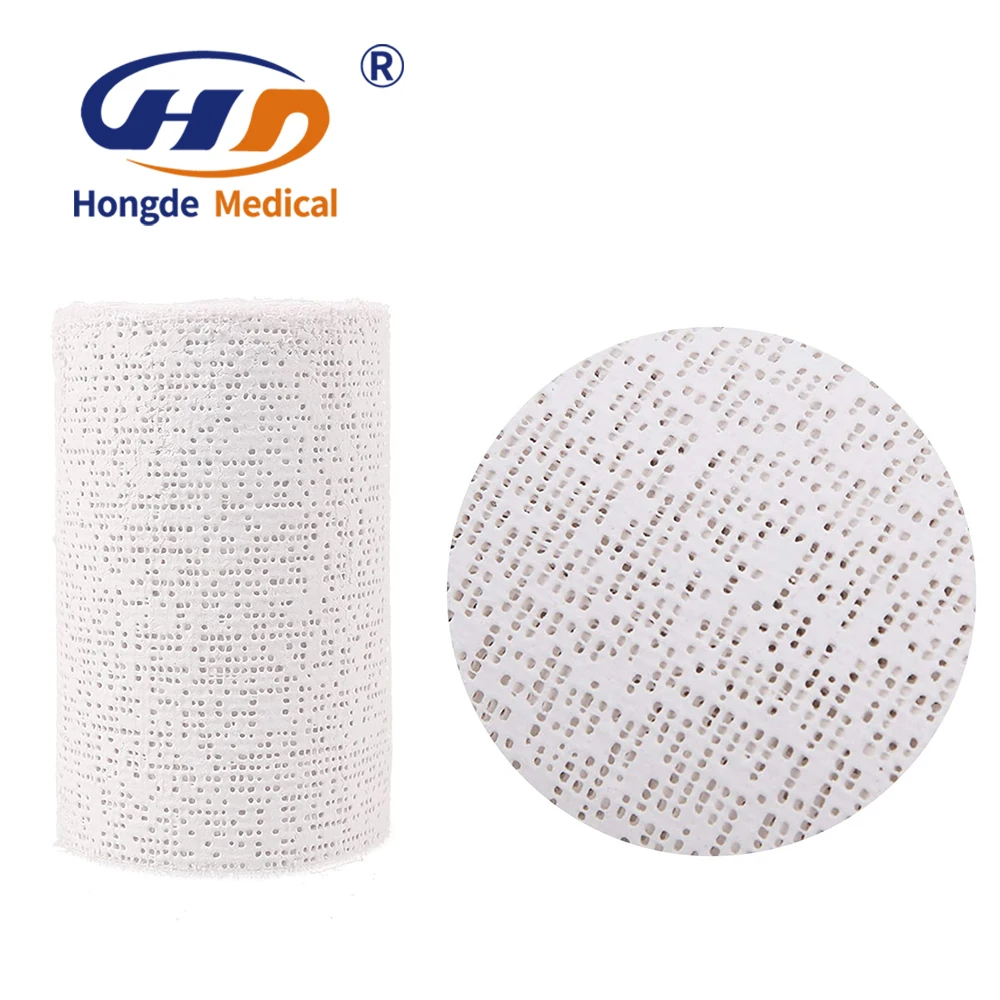 Factory Wholesale Orthopedic POP bandage gypsum Medical Orthopedic Pop Bandage Roll Safety Procedure Medical Pop