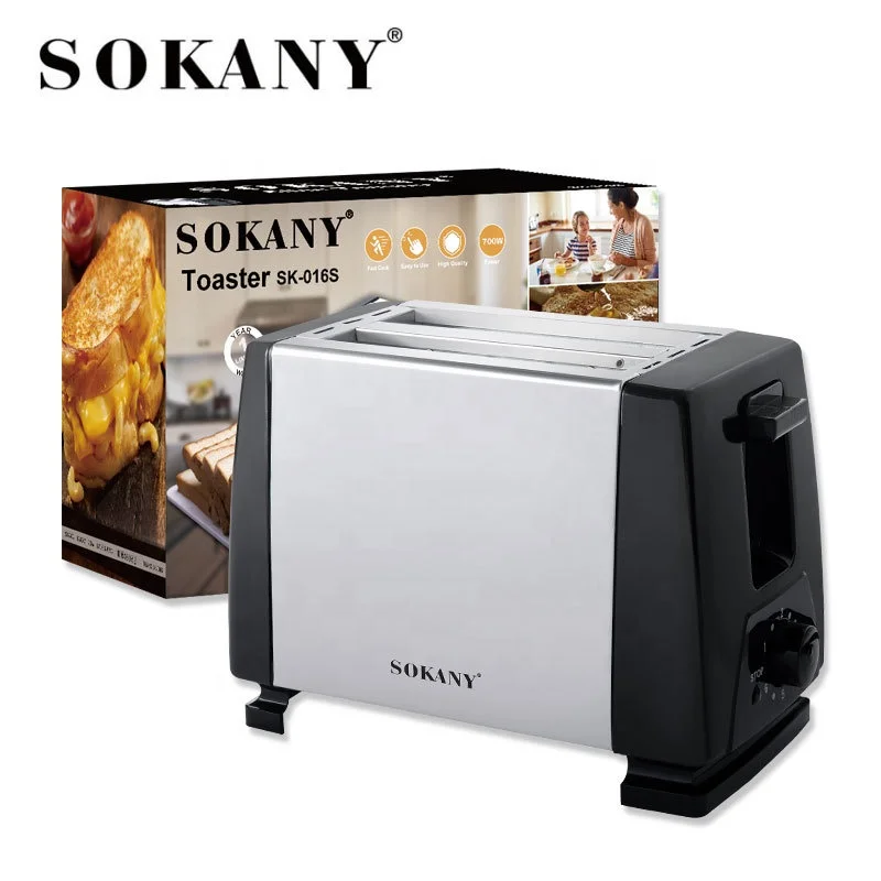  Тостер SOKANY016S home 2 штуки тостов автоматическая машина для завтрака многофункциональный