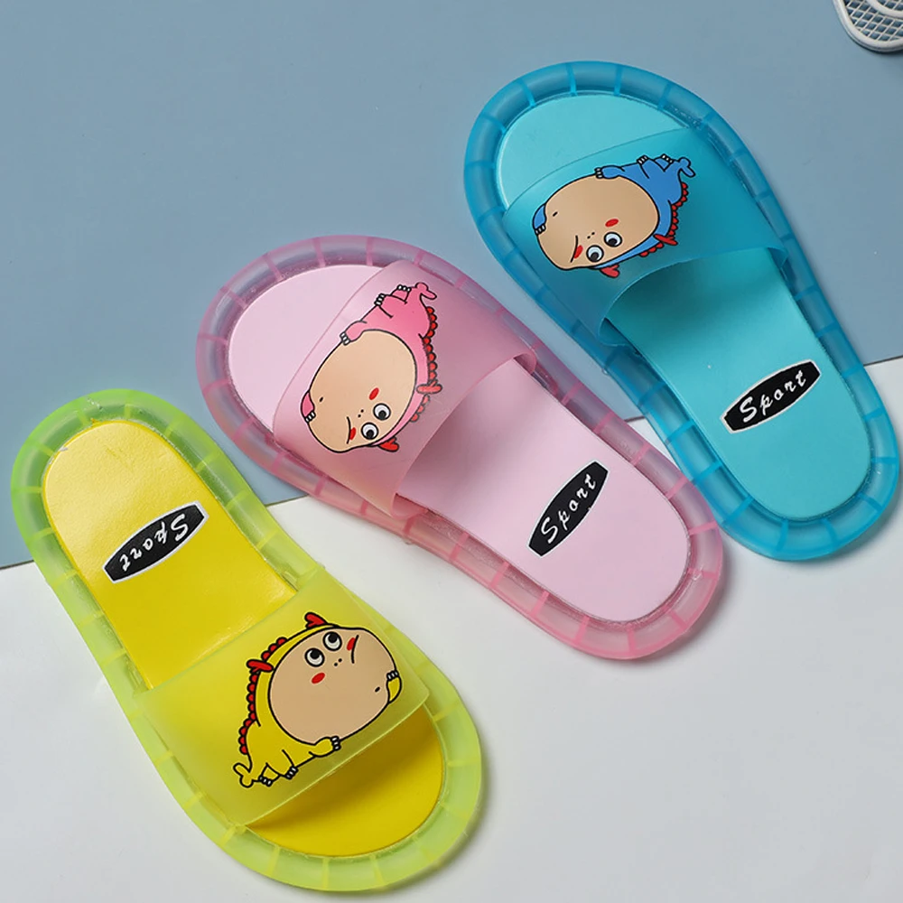 Summer Children Led Slippers Anti-slip Baby Kids Light Up Slippers For Girl Boys