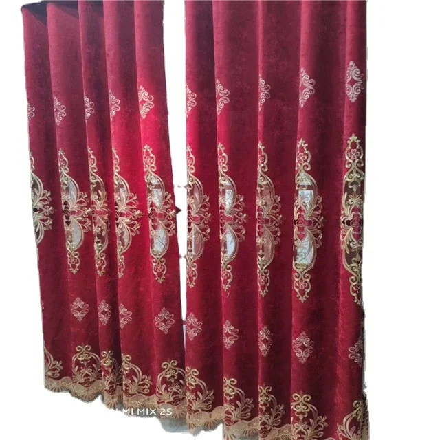 
Double Direct Sale 100% Polyester Colorful Curtain Fabric Polyester For Windows Living Room 