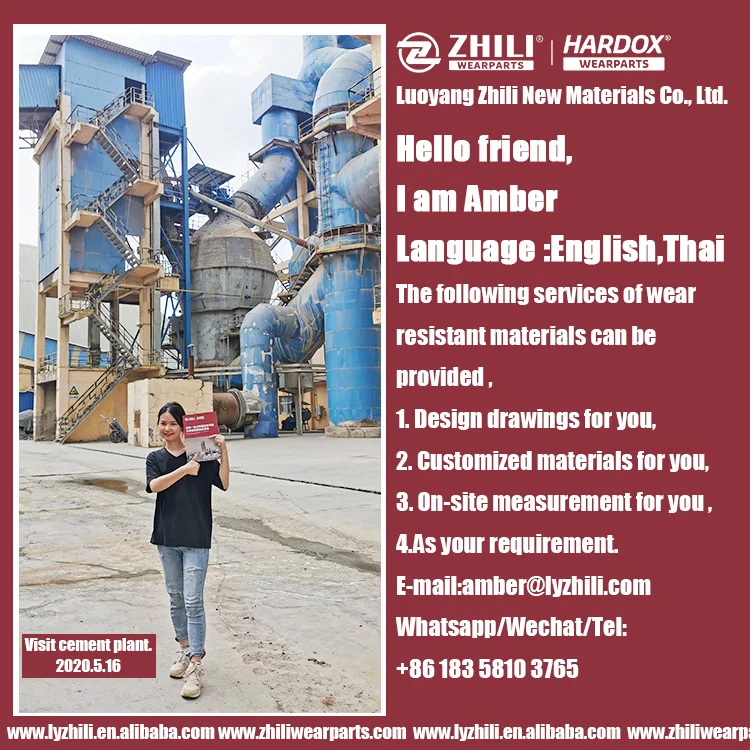 Cooperation With Hardox Long Service Life Alloy  Hammers Head For Crusher Hammer