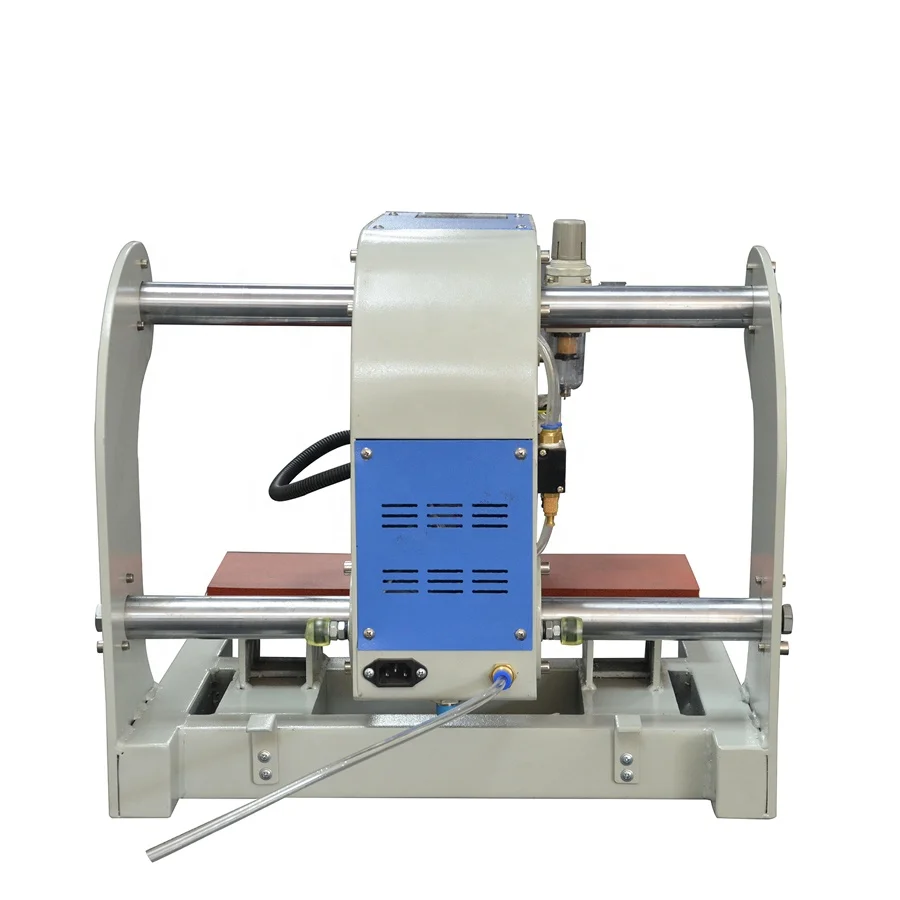 20*20 cm hot press machine Pneumatic Sublimation Semi-automatic Heat Press Machine with Double Working Station for Small Logo