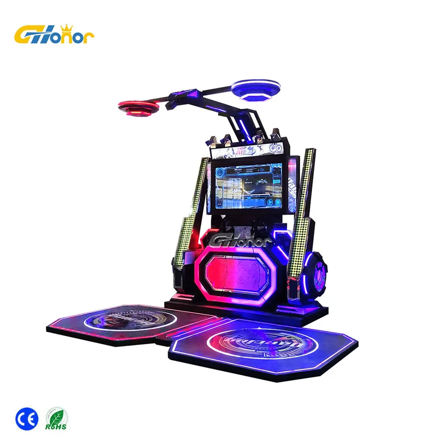 Hot selling 9D VR Simulator Dance Game Machine Virtual Reality VR Dacing Arcade Simulator Game Machine