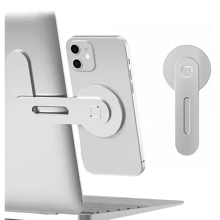 Магнитный держатель для телефона с беспроводной зарядкой и боковым креплением