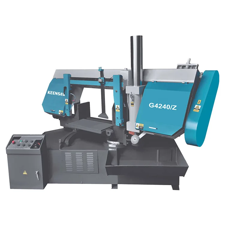 Horizontal 45 Degree Miter Band Saw Machine Rotate Bandsaw