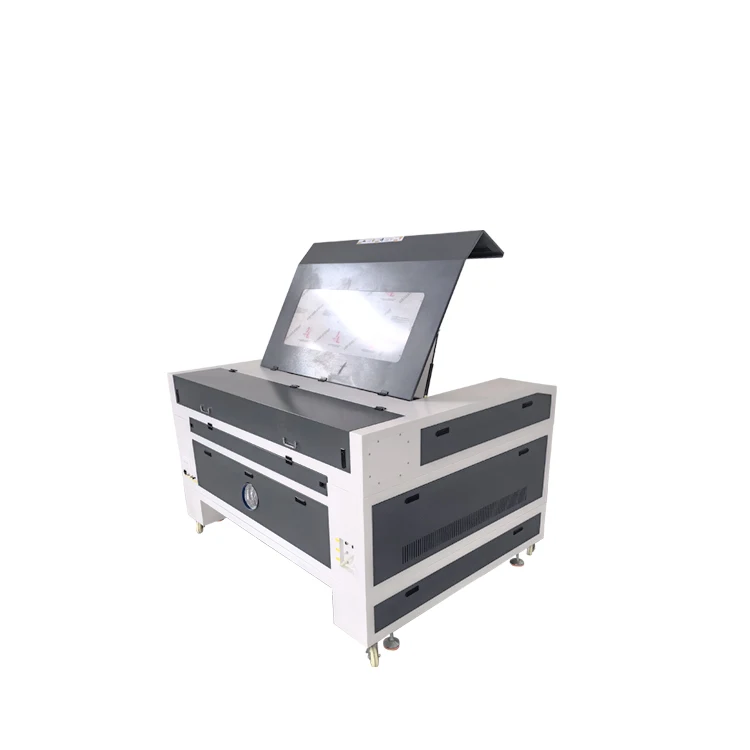 Integrated CO2 Laser Cutting Engraving Machine 1300x2500 with Fabric Bed USB Port & Exhaust Fan for Wood Stone & Paper