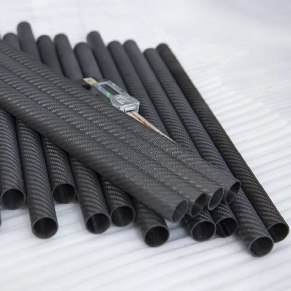 High Quality 25mm For Vehicle Drive Shaft 2 Meter Long Carbon Fiber Tube