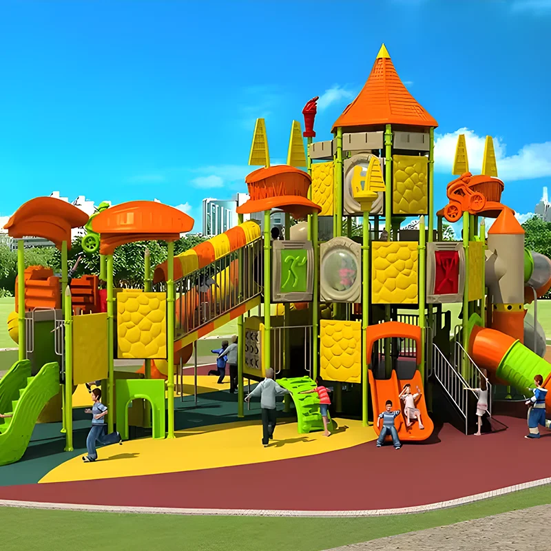 Большой открытый городской правительственный парк живописная зона детская комбинированная горка Развлекательное Оборудование производственный источник от производителя