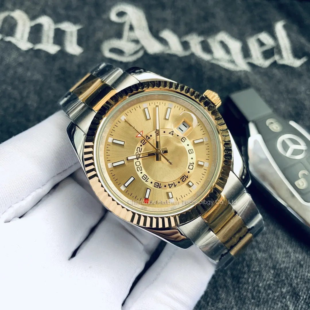 OEM ODM 2022 3A High Quality New Fashion Business 3a Luxury Waterproof 904l Watches Men Watch