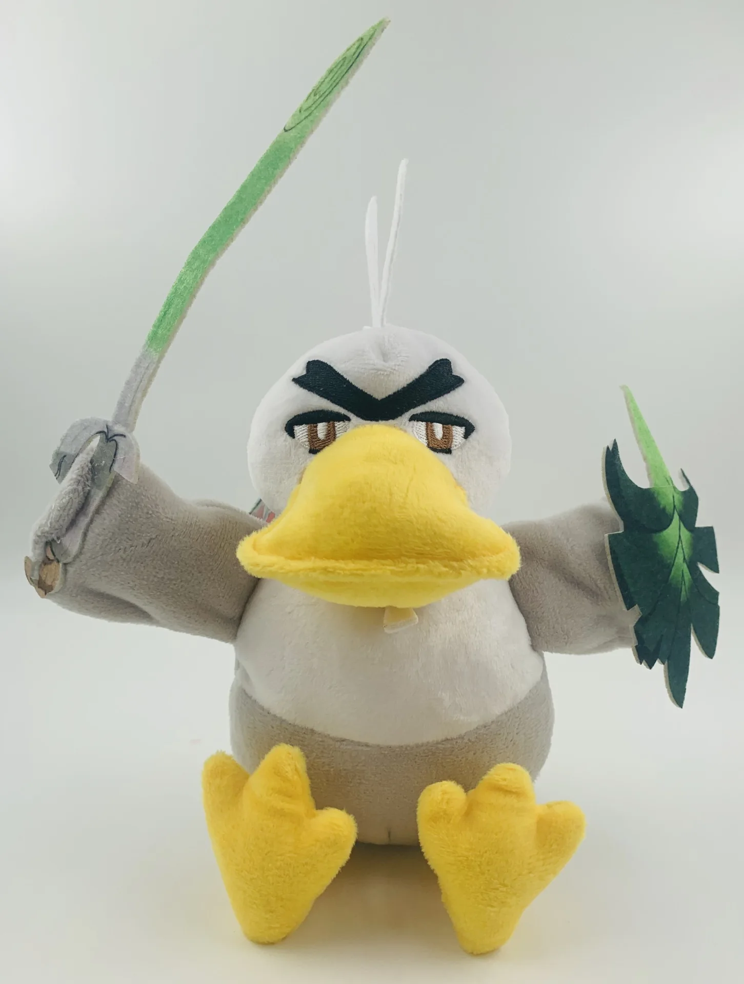 New 25cm Small Sword Shield Royal Three Inflammation Rabbit Sound Monkey Tear-eyed Lizard Plush Toy