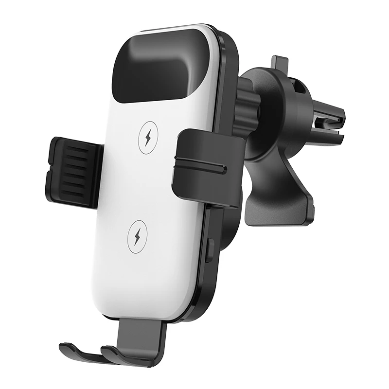 Trending Products 360 Adjustable Air Vent Dual Coil Wireless Charging Car Mount for Samsung Galaxy Z Flip 3