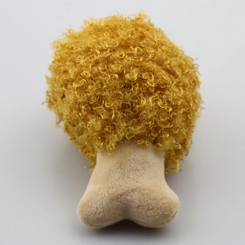 Factory Wholesale Eco Friendly Soft Fast Food Hamburg Cute Durable Pet Squeaky Toy Plush Dog Toys