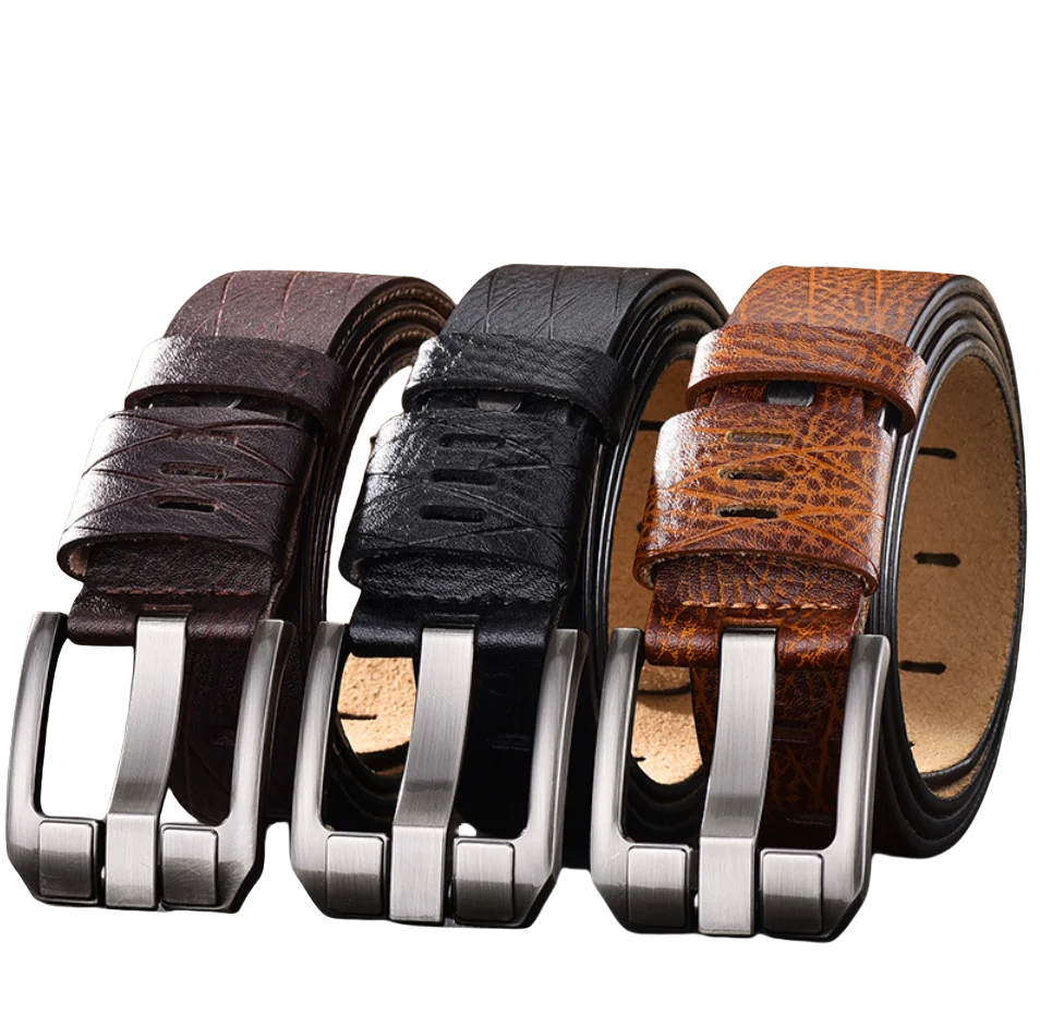 Мужской ремень из натуральной кожи
