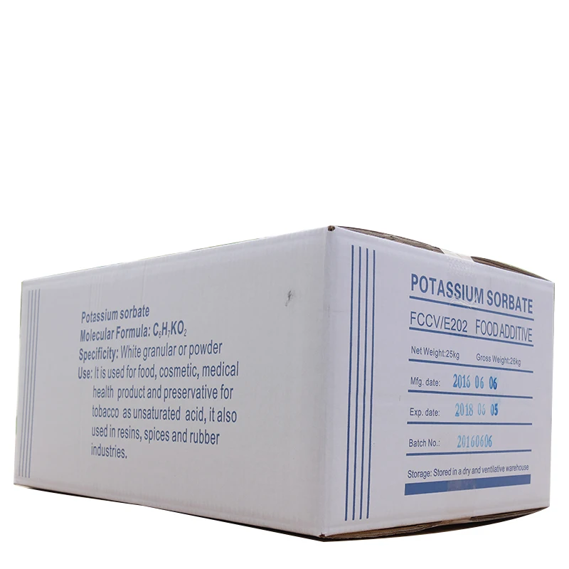 High quality potassium sorbate and sorbic acid preservative agriculture