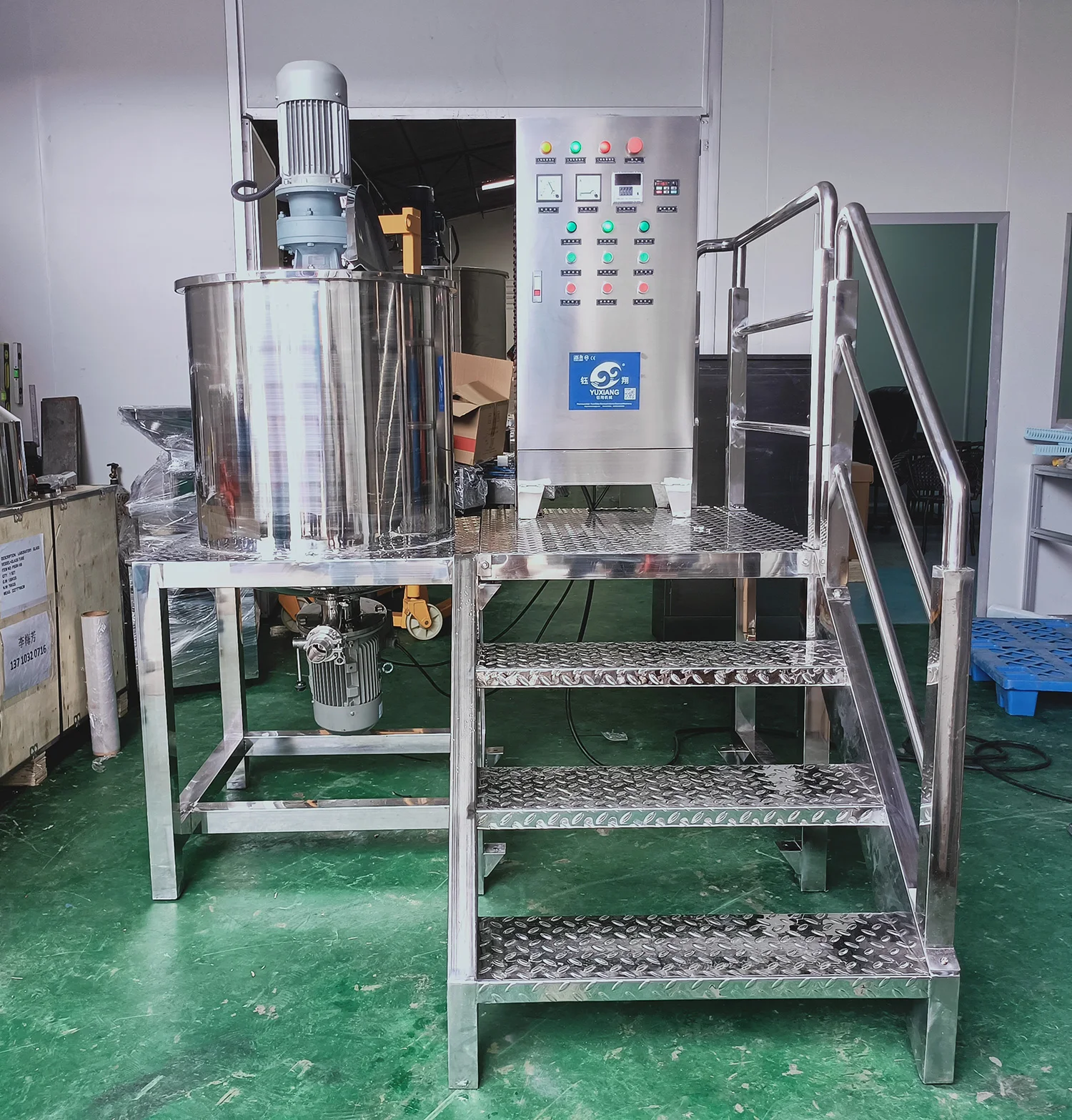 JBJ-100L Low Price Manufacture Shampoo liquid soap mixer Maquinas maquinas para fabricar jabon