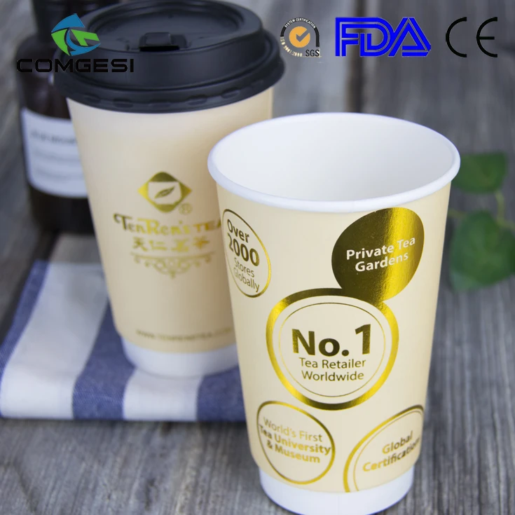 
Profession factory China paper printed single wall paper cup insert double wall cup coffee juice milk printed 