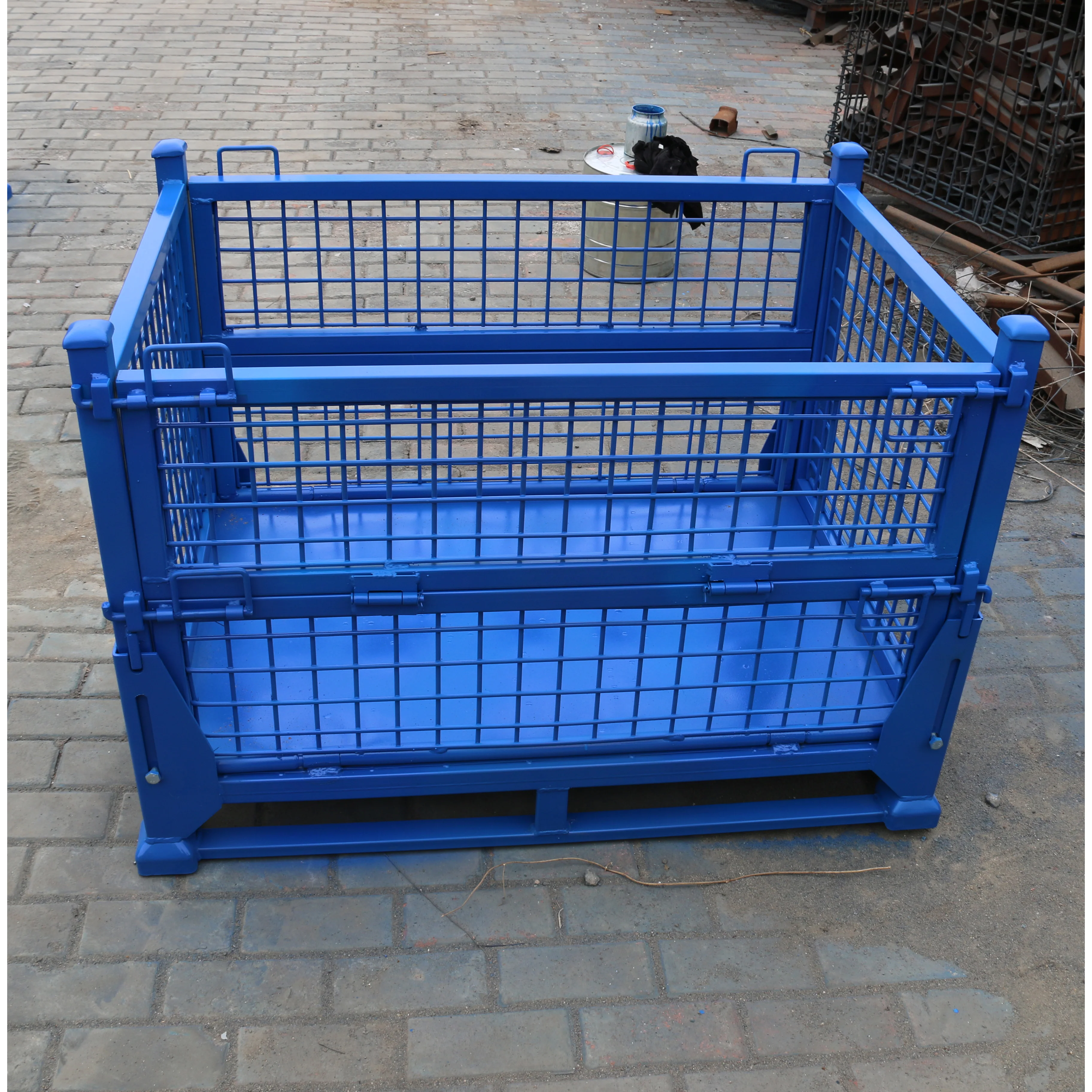 Продажа с завода дешевая Высококачественная складная металлическая клетка для