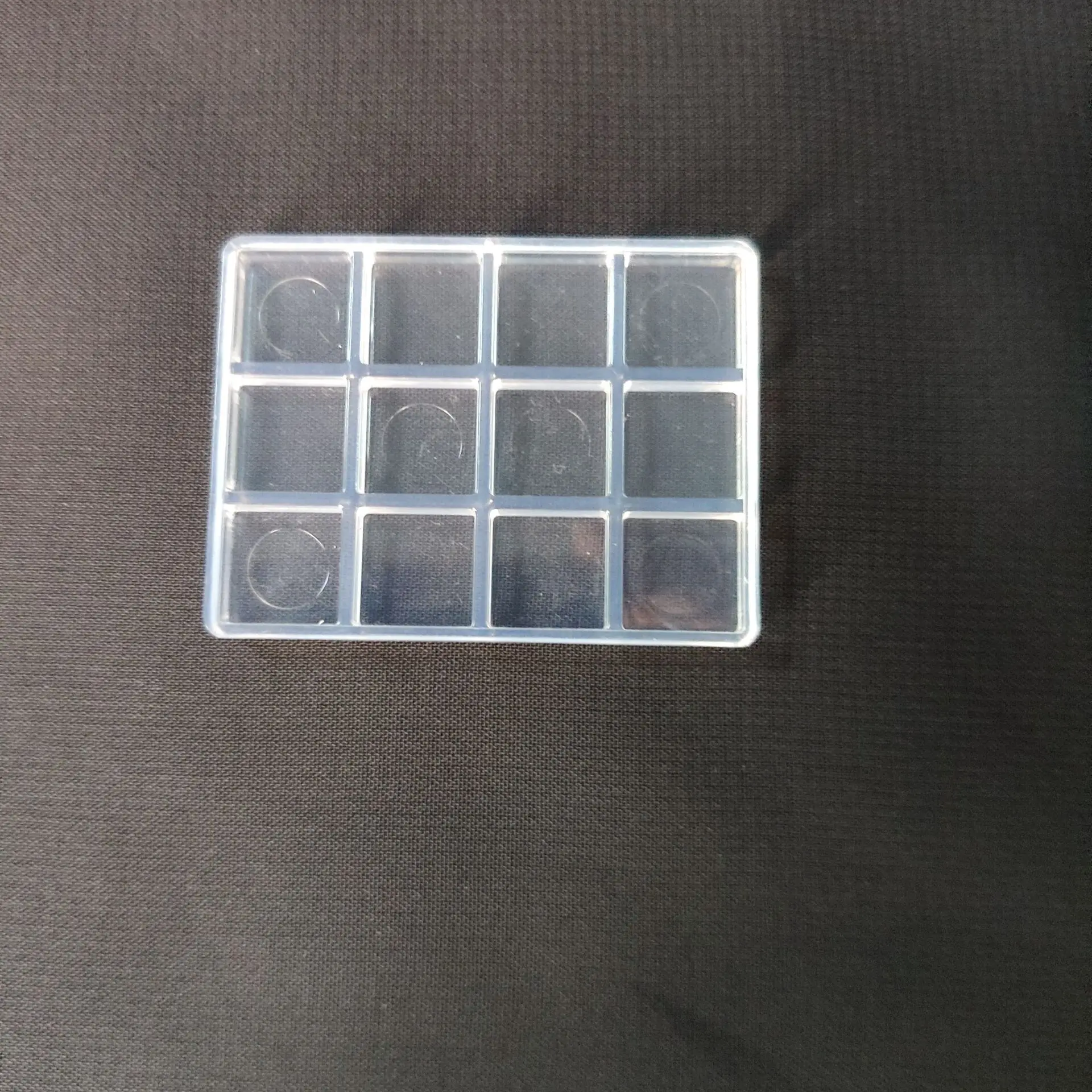 0 5 мл 12 ячеек Акварельная живопись компонент мини половина кастрюли