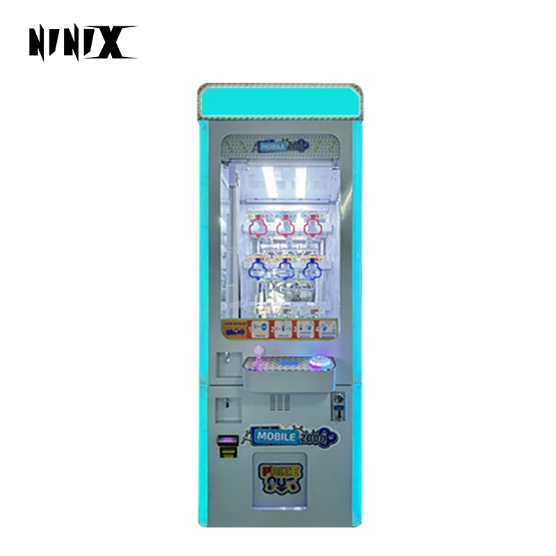 Coin Operated 9 Holes Golden Key Game Key Master Bill Acceptor Claw Machine Keymaster Vending Machine Claw Crane Machine