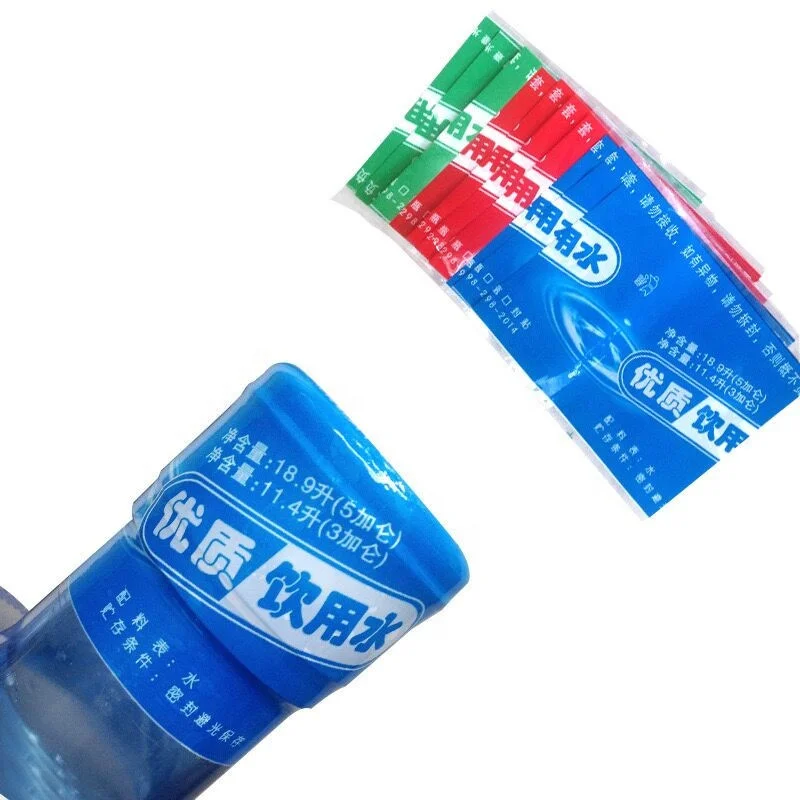PVC Heat Shrink Sleeve Label 5 Gallon Water Bottle Cap Seal Shrink Neck Seal for Water Bottle Gas Bottle Security Protection