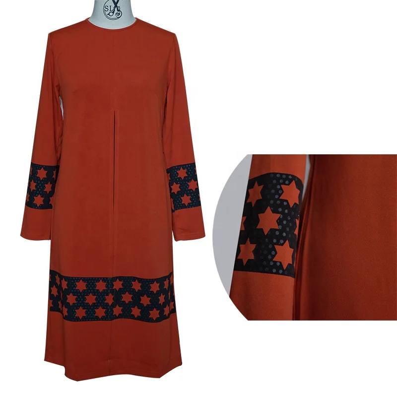 Hot Selling Two-Piece Middle East Islamic Clothing Turkey Long Sleeve Muslim Women Clothing Islamic Clothing