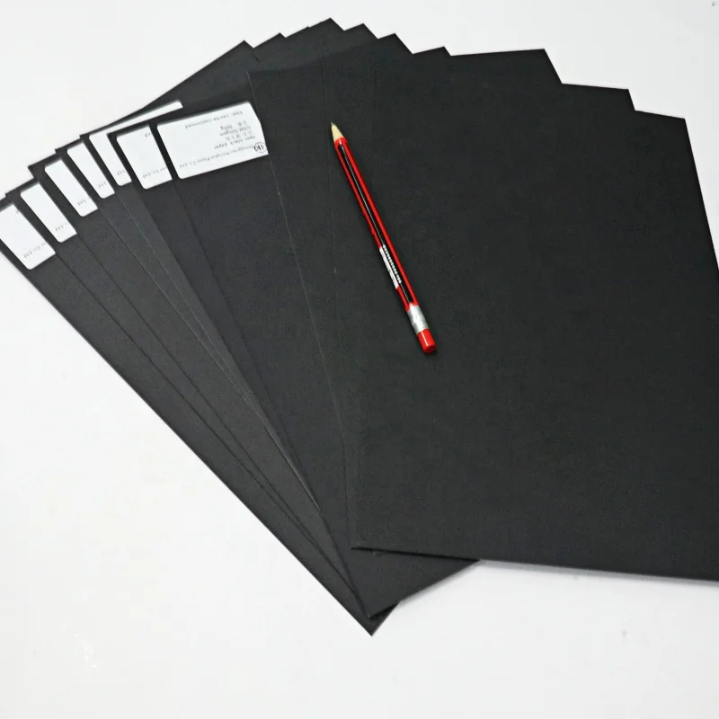 A4 размер черный ДСП/черный картон