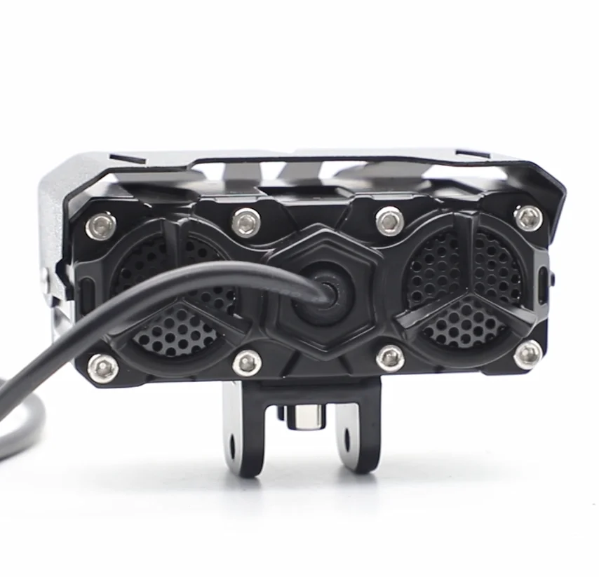 External laser gun super bright high low beam led motorcycle light