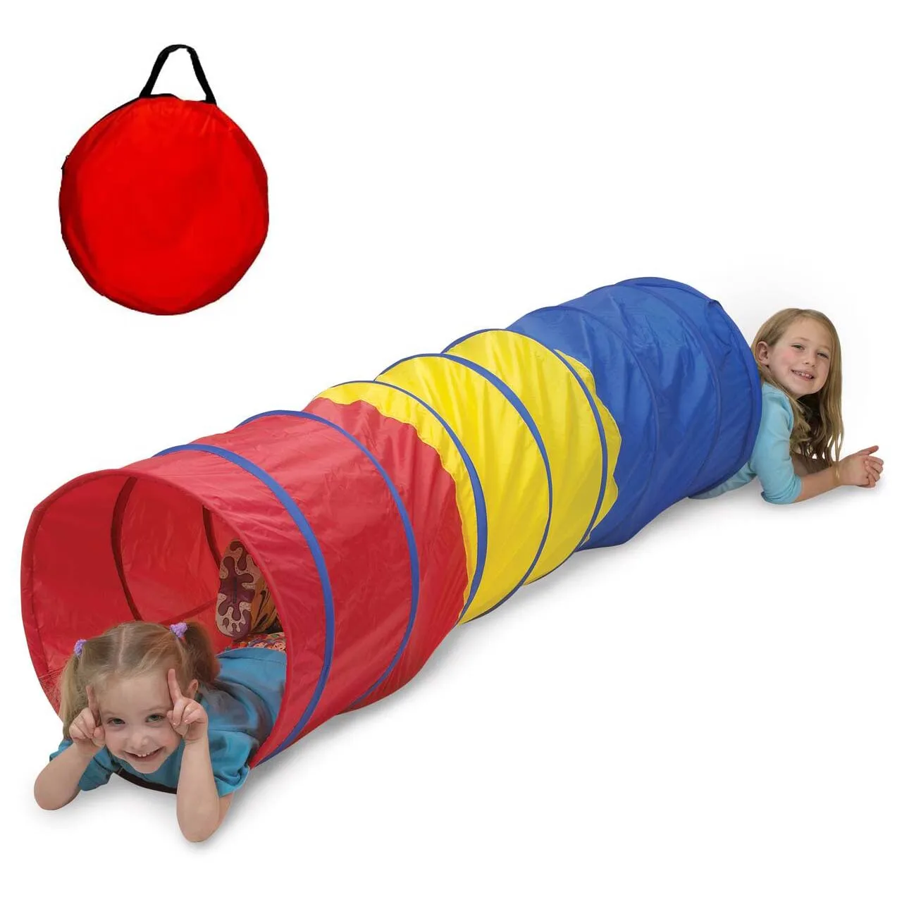 Folding Kids Play Tunnel House Tent Crawling Games Children Play Tube Toddlers Infant Toy Indoor Outdoor Pop Up Kids Play Tunnel