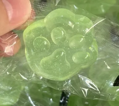 New Cute Cat Claw Kawaii Crystal Ice Cube Mochi Stress Relief Ball Small TPR Soft Rubber Jelly Sticky Toys Cute Cat Claw