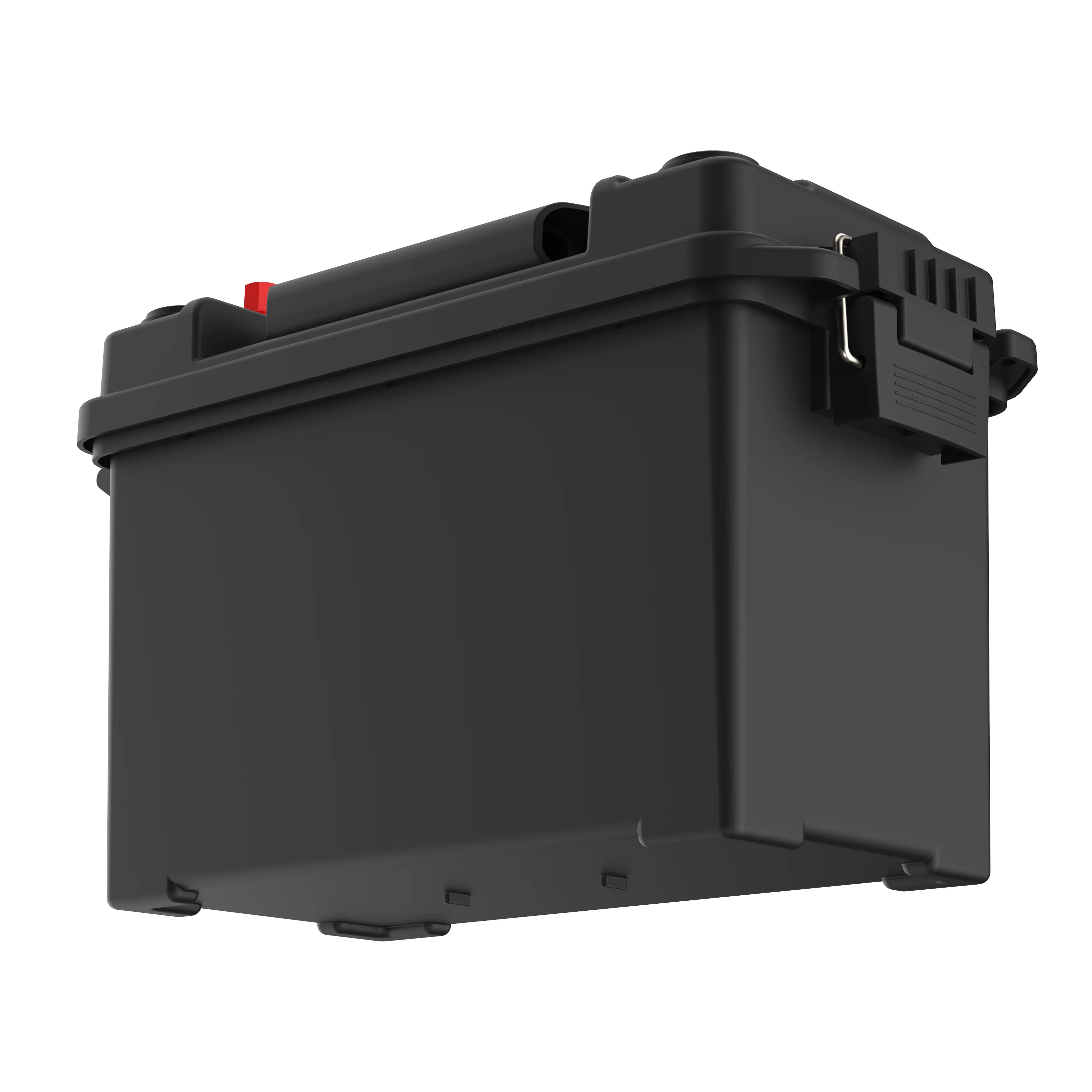 Outdoor Camping Plastic Diy Battery Case Portable Dual Usb Solar Power 12v Hunting Battery Box diy