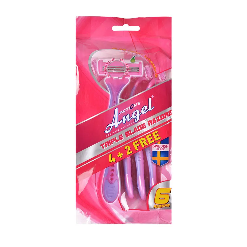 Max Shaving Shavette High Quality Shaving Razor 3 Blades Disposable Razor For Lady