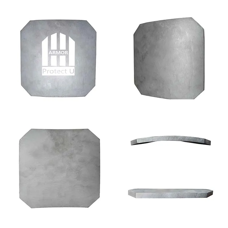 Protect U Monolithic SIC Personal Protective UHMWPE Hard SIC Plate Insert Plate