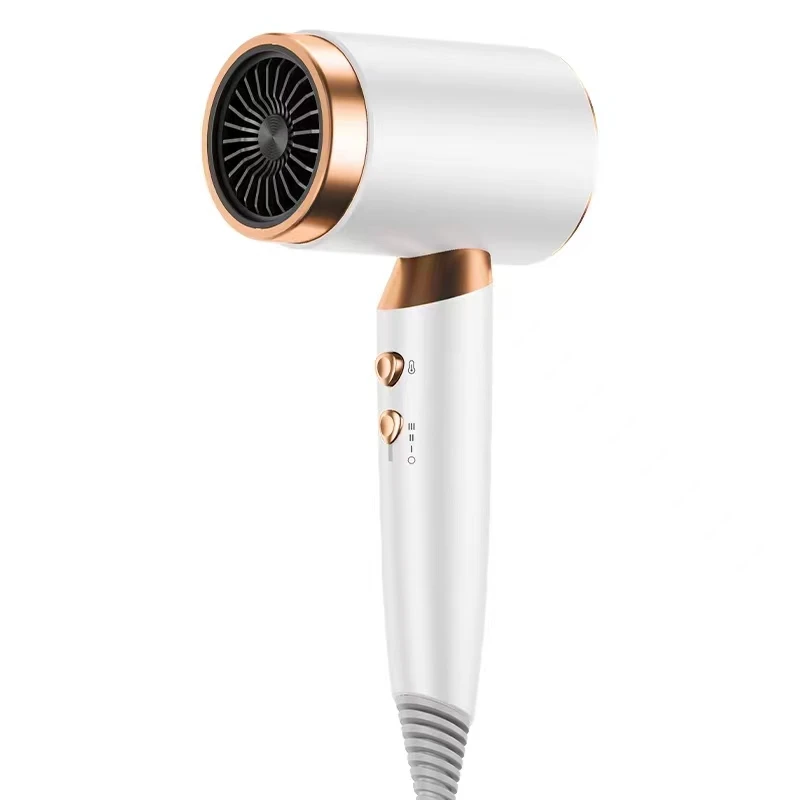 High wind hair care 2400w high power hair dryer blue light care quick drying automatic power off protection 2024 new product