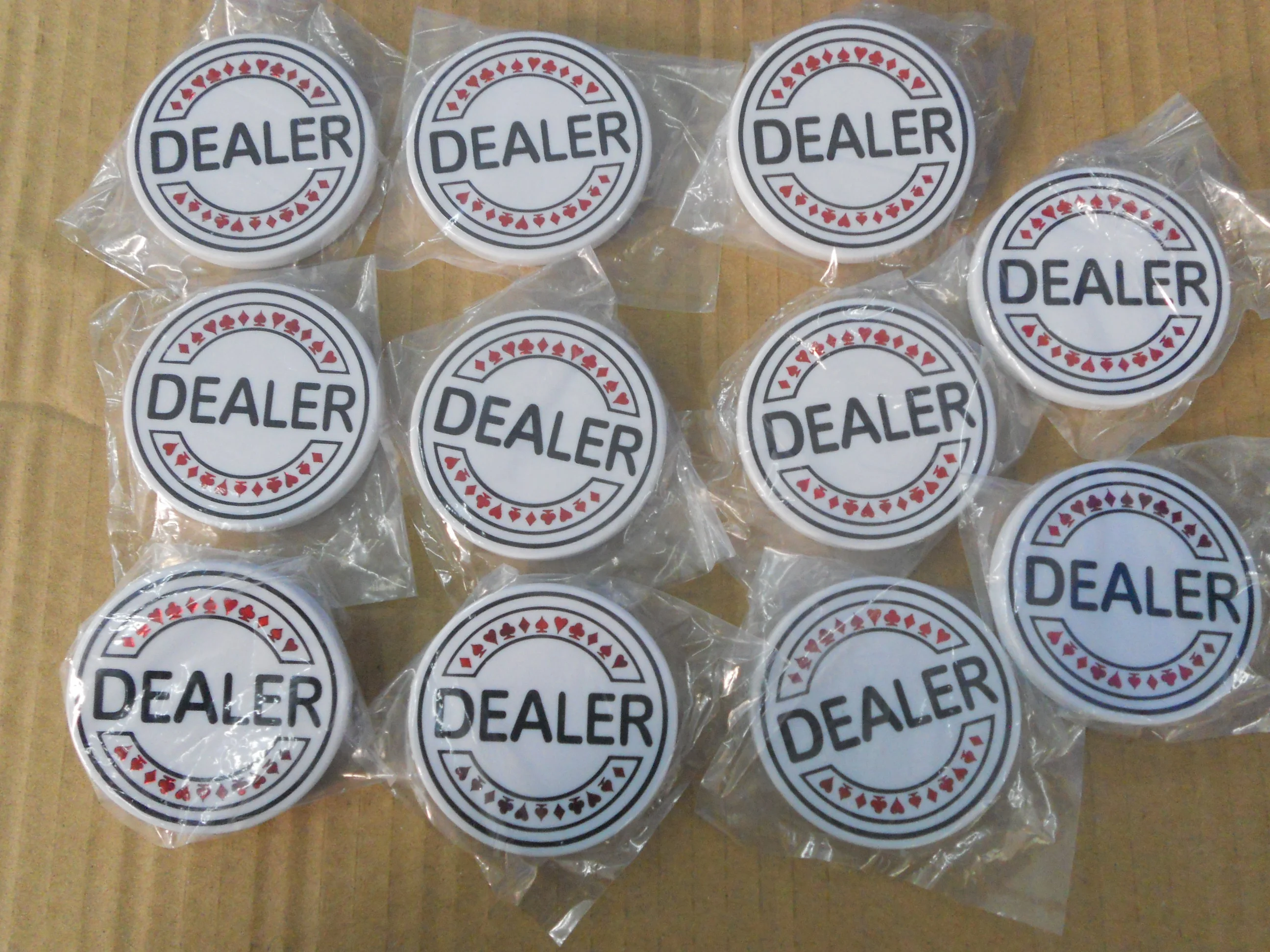 Custom 5CM poker dealer button with your logo