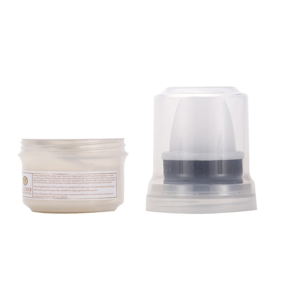 
50g milky neutral shoe polish China shoe polish manufacturer produces 