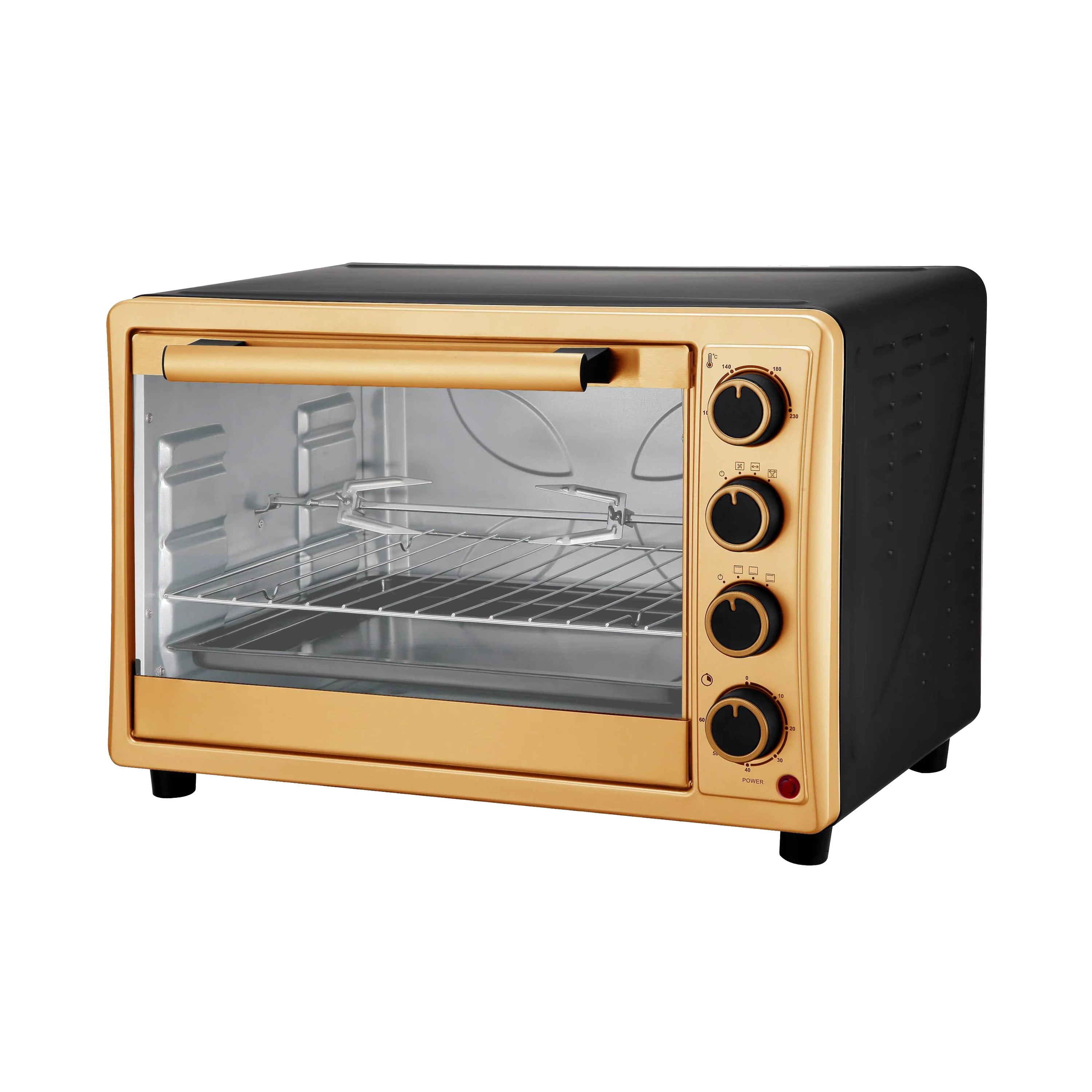 45L Multifunctional High quality automatic pizza oven manufacturer sell big capacity electric silver crest oven