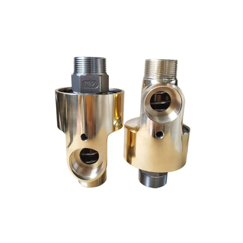 1'' HD25 Left-handed Thread One Way Rotary Joint High Temperature Oil Water 1 Inch Brass Cooling Swivel Rotating